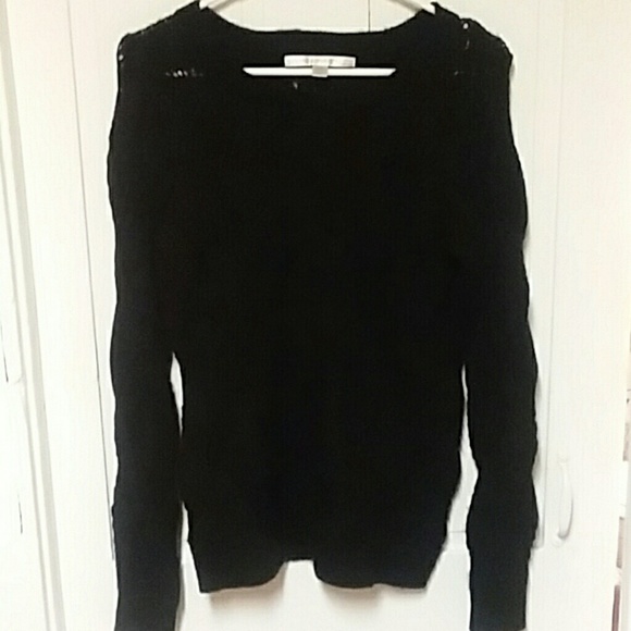 ❄❄NW Lauren Conrad black knitted sweater ❄ - Picture 1 of 5